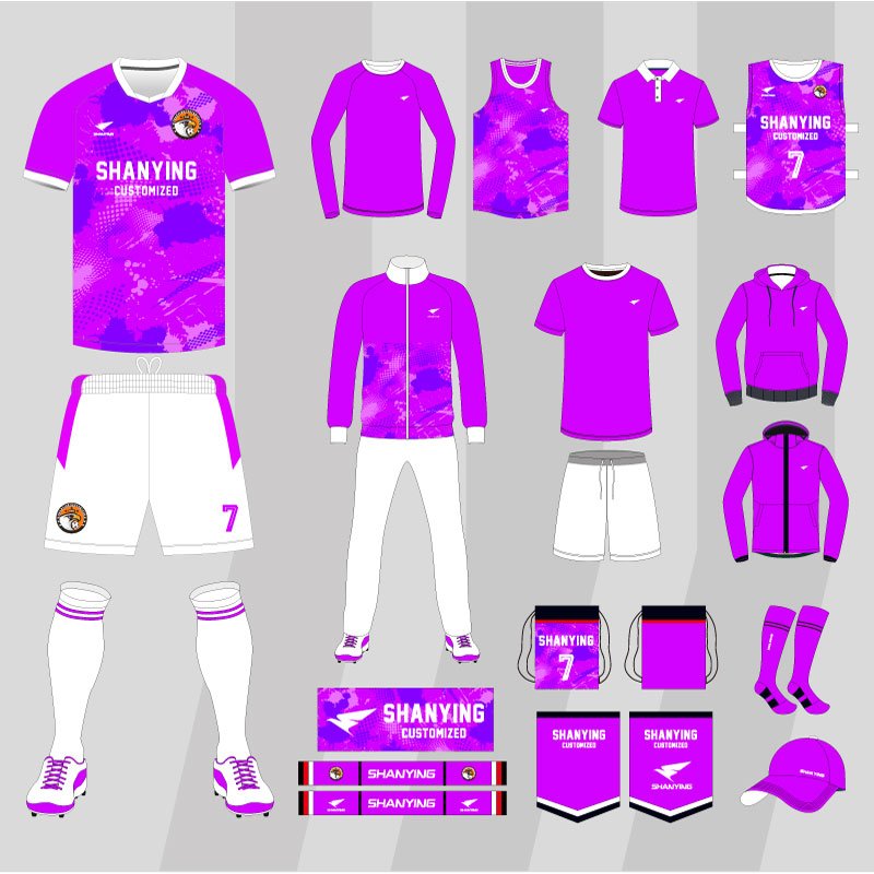 Sublimation Football Kits Custom Football Uniforms Soccer Team Soccer Tracksuit Football Club Soccer Jersey