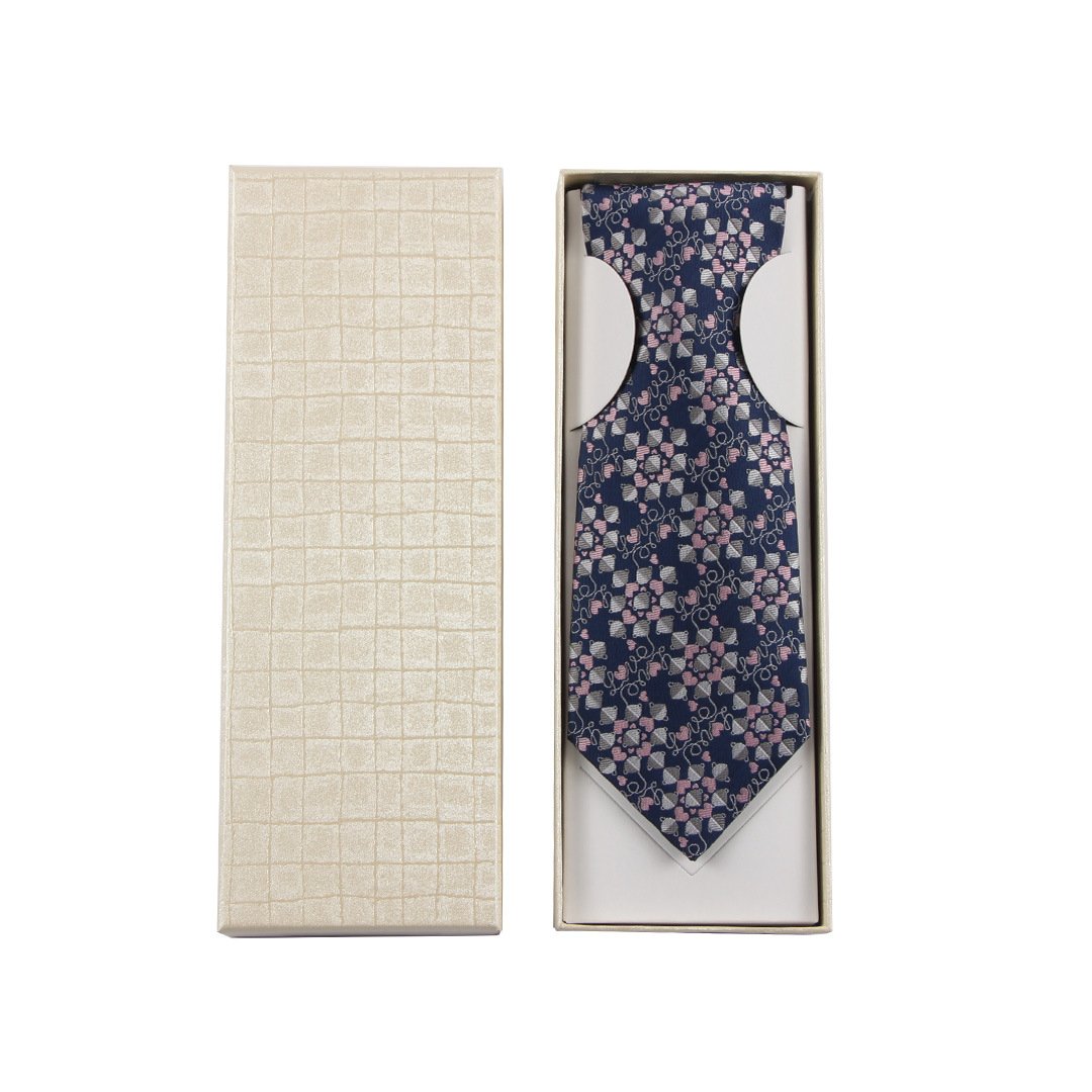 Spot 8.5 cm tie box gift box Tiandi cover general packaging factory custom printing Logo
