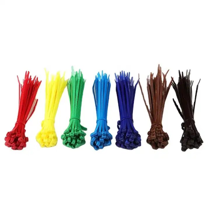 Free Sample 4.8x300mm Black Self-Locking Nylon 66 Cable Tie Wrap Plastic Fastener Zip Ties