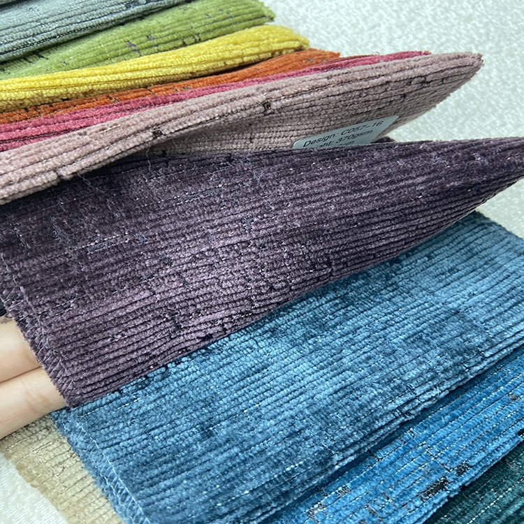 New Arrival 100%Polyester Sofa Upholstery Fabric Multicolor Chenille Sofa Upholstery Fabric Couches and Sofa Cloth
