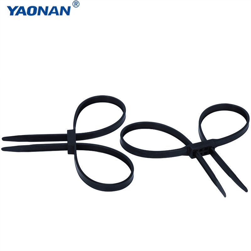 Hot sale nylon 66 cable ties police plastic zip handcuff tie
