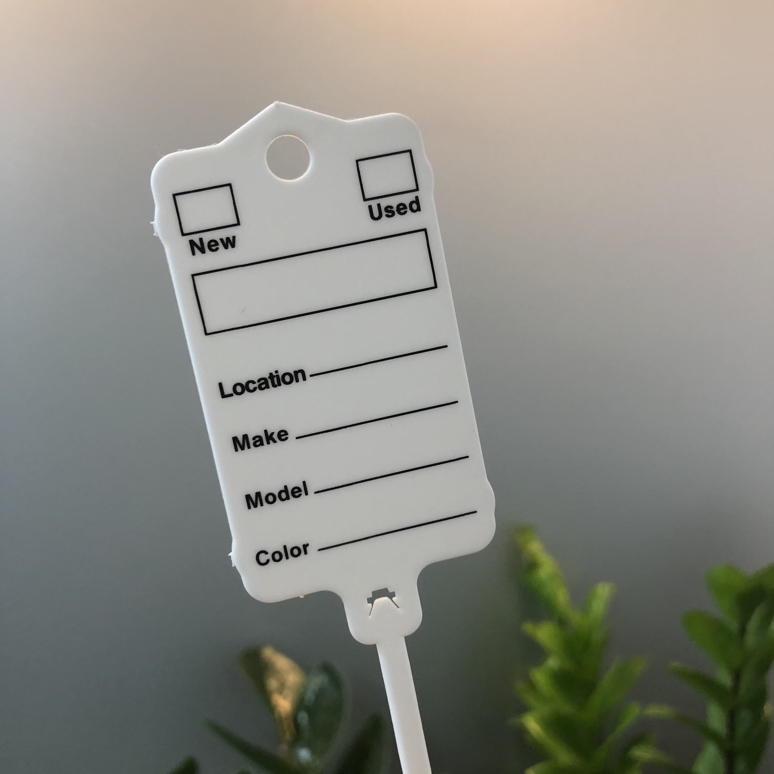 Yellow Numbered Security Zip Ties Plastic Tamper Evident Seal Tags Pull Tite Self-Locking Disposable Safety Locks