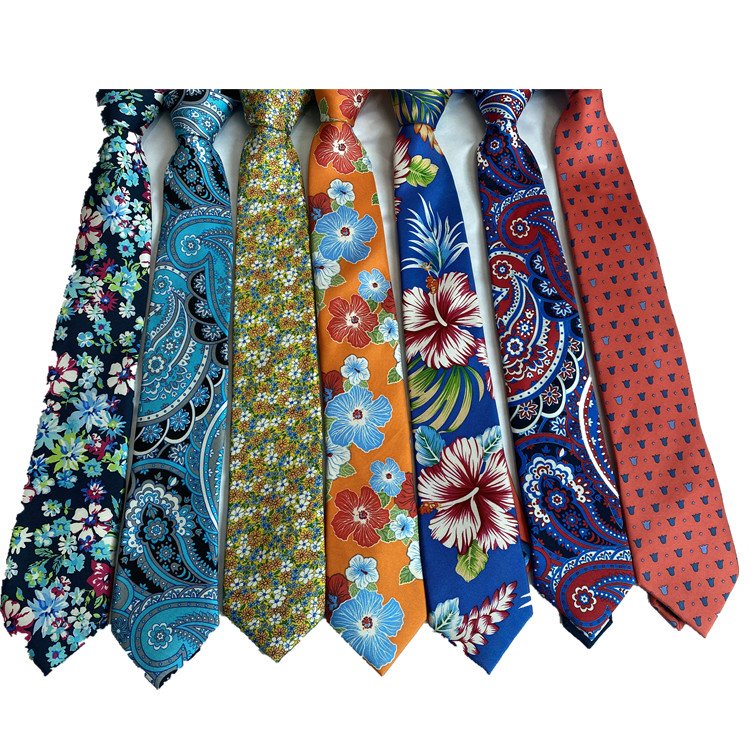 RunLin Factory Custom Wholesale Yarn Dyed Fabric Daily Formal Casual Handmade Customized Printed Ties