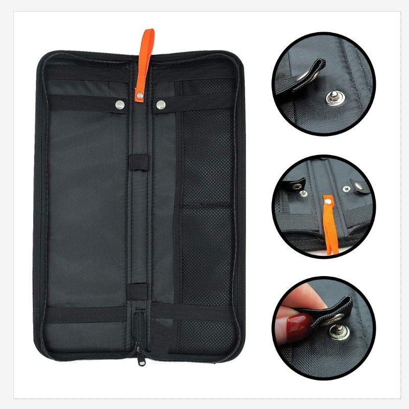BSCI custom Men premium portable travel tie storage case holder
