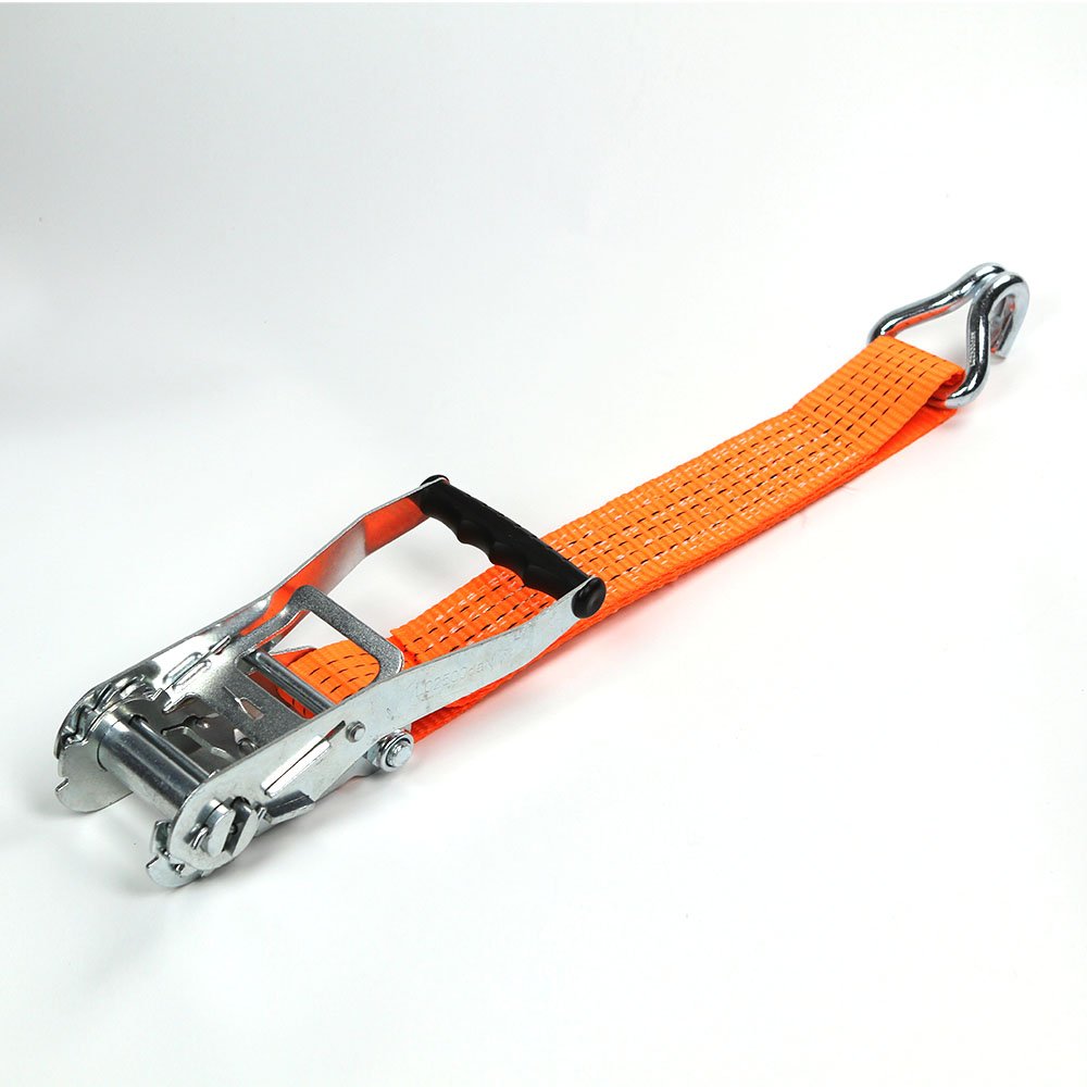 Ropenet Factory Supply CE certified Truck Cargo lashing strap heavy duty ratchet tie down strap