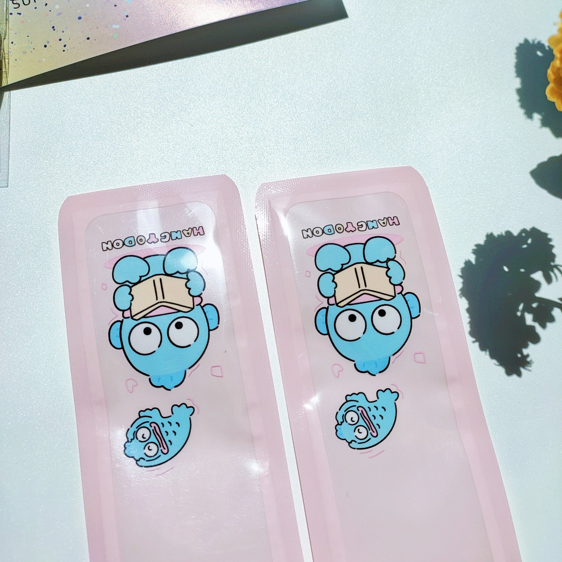 0 Hanton Animated Character Reusable Ziplock Mylar Packaging Plastic Bags Secure Feature for Small Business Pens