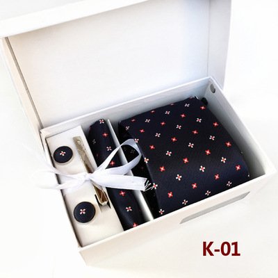 Wholesale Ties029 Woven Necktie Set,Polyester Tie Set Hanky Set