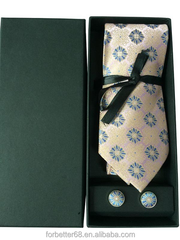 Wholesale Ties029 Woven Necktie Set,Polyester Tie Set Hanky Set