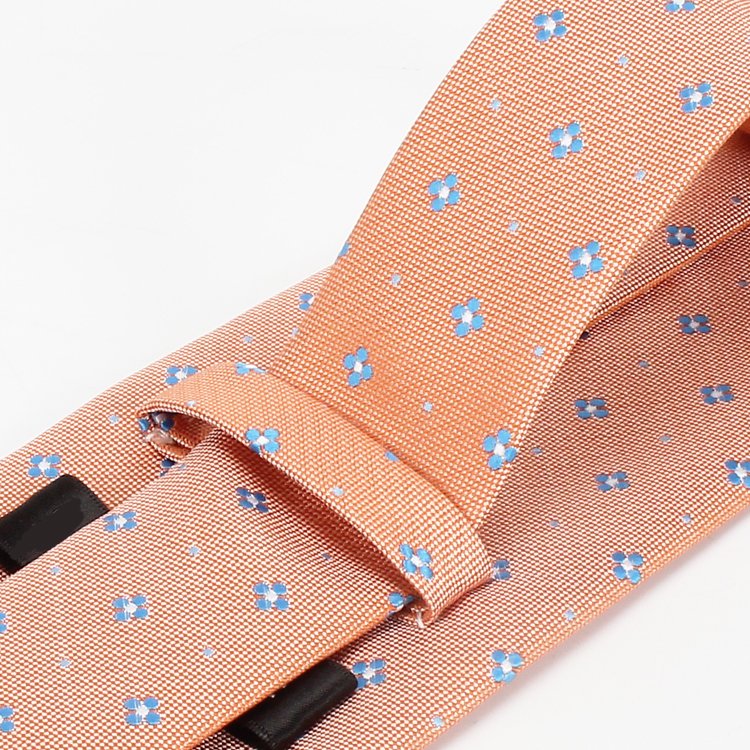 2024 Factory Custom Logo Western Style Polka dot Pattern Necktie Wholesale Men's Skinny Polyester Business Tie