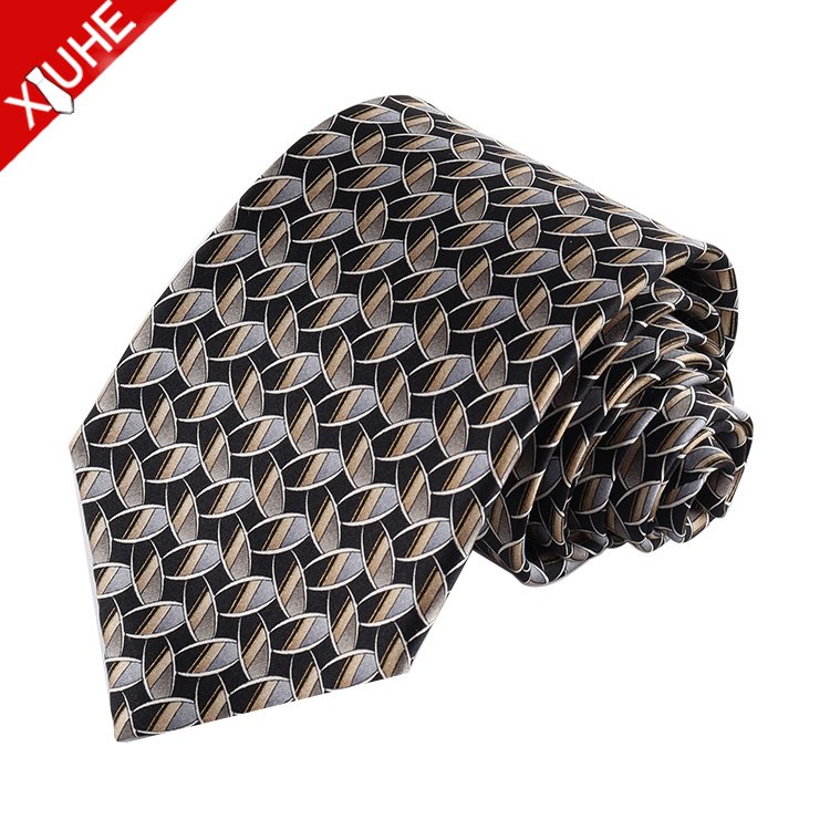 Fashion Italian Style Tie Digital Printed Floral Silk Necktie Luxury Custom 100% Silk Mens Tie