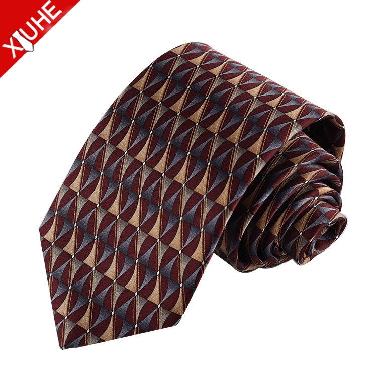 Fashion Italian Style Tie Digital Printed Floral Silk Necktie Luxury Custom 100% Silk Mens Tie