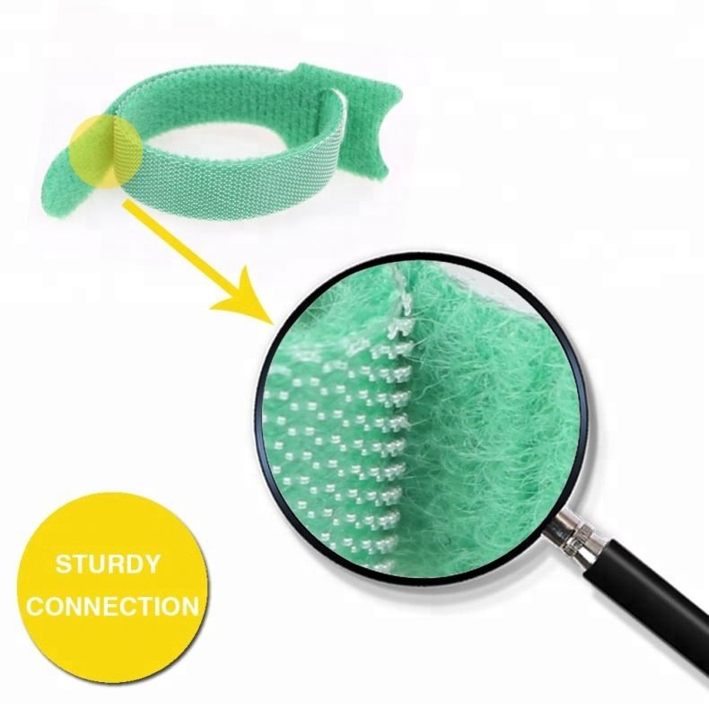 Adjustable Reusable Multi Size Hook N Loop Cable Cord Ties