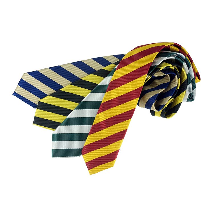 Men Stripe Silk Neck Tie For Official