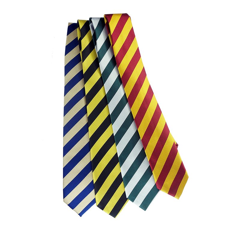 Men Stripe Silk Neck Tie For Official