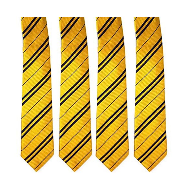 Men Stripe Silk Neck Tie For Official