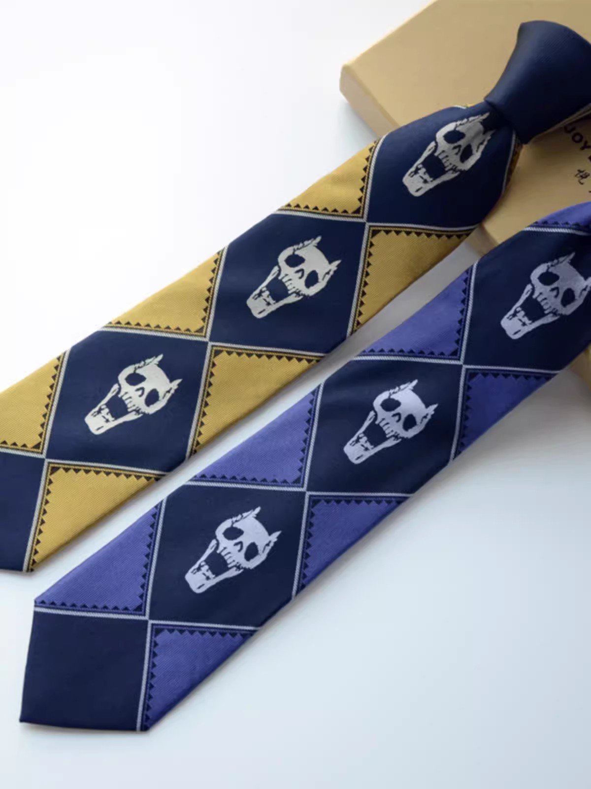 Fashion Japan Anime Piece Skull Neckties Ties