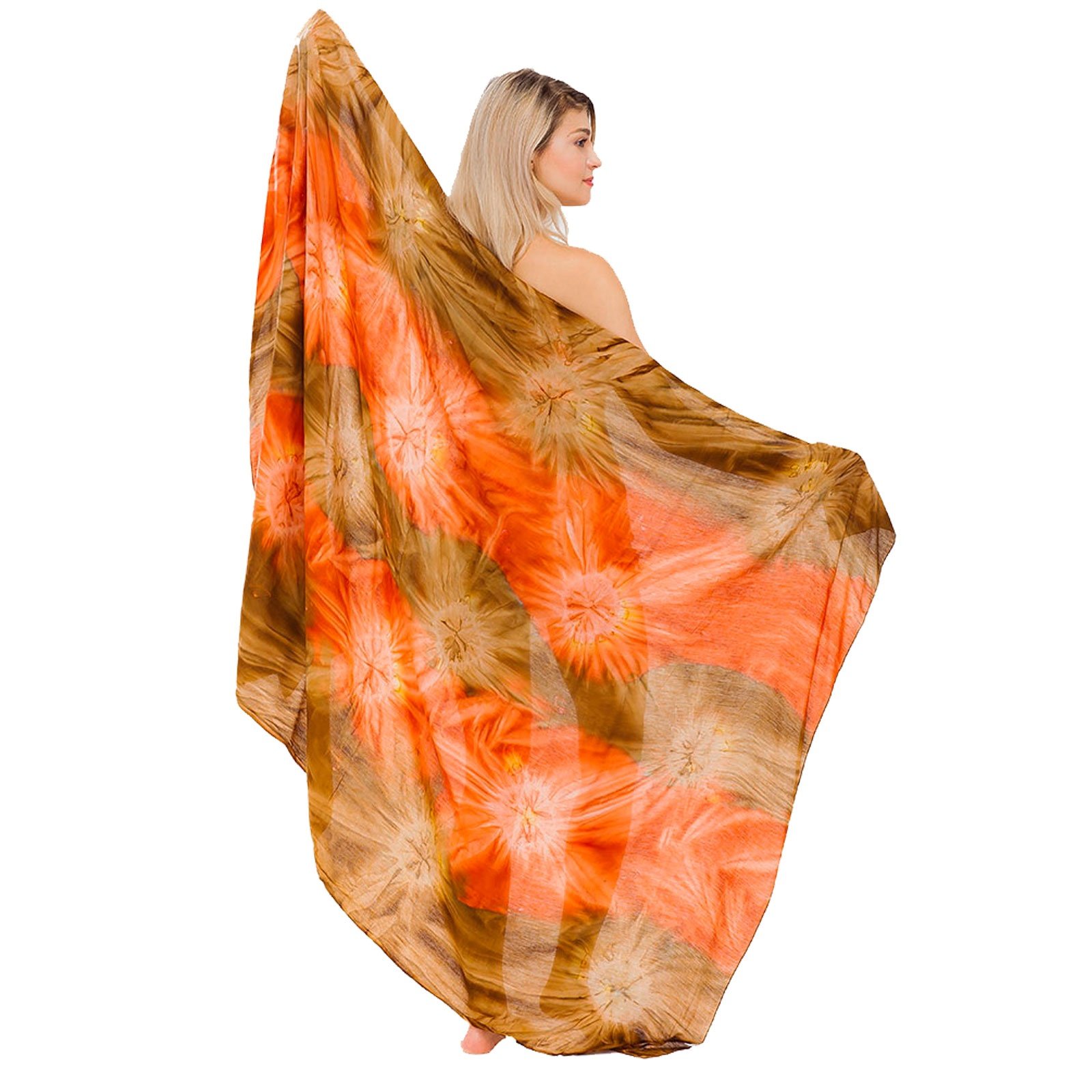 NEW design women sarong beach wear cover up tie dye colorful combination rayon fabric sarong wrap bikini swimsuit