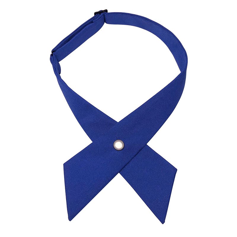 Fashion Japan Korean campus style host hostess student thick polyester adjustable neck strap cross bow tie