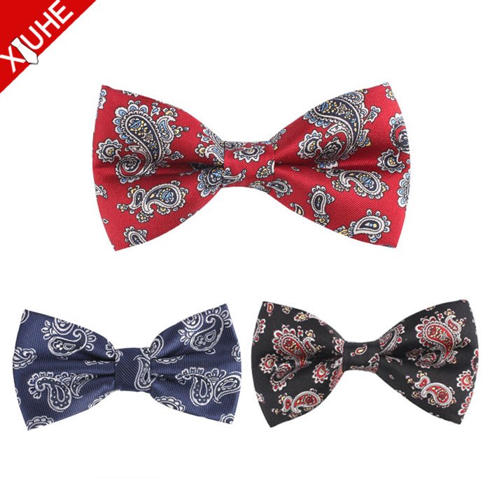 Novelty cheap boys silk wholesale bow tie custom handmade luxury mini bow tie men