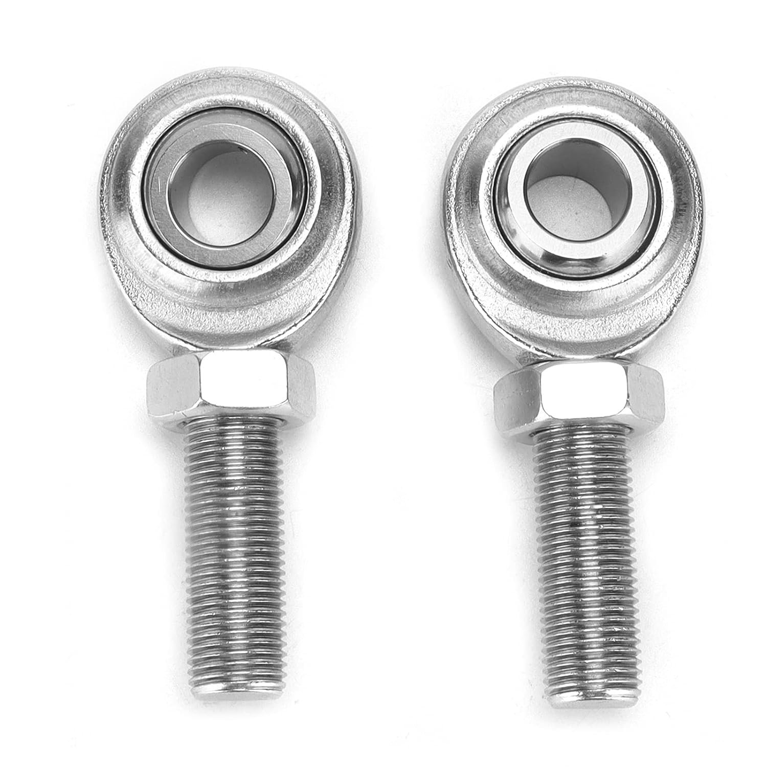 CMR-8 1/2in 1/2in-20 RH Male Thread Universal Rod End Heim Joints Rod End Kit Right Hand Rod End Bearing with Jam Nut