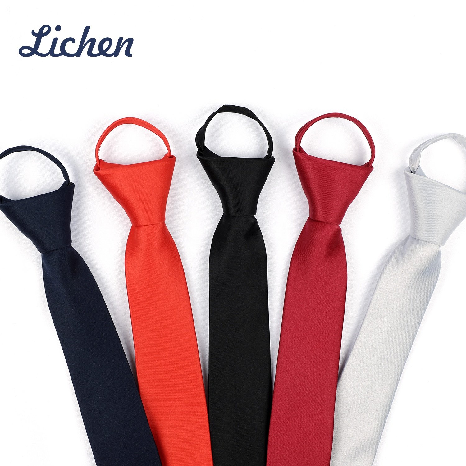 Hottest Selling Customize Neck Tie Solid Color Necktie for Man Rope Tie
