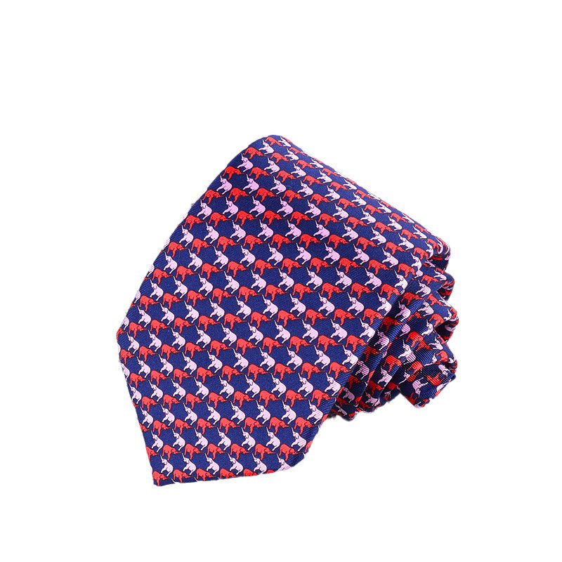 Fashion Printed Animal Pattern Neck Tie High Quality Men's Business Banquet Silk Tie