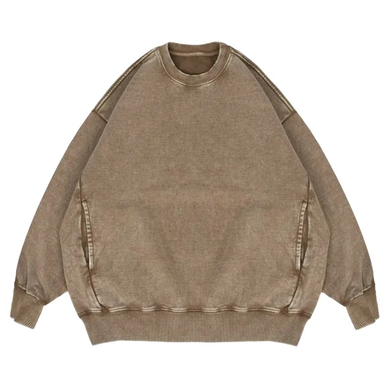 Manufacturers Custom Logo Oversized Acid Wash Distressed Hoodies Unisex High Quality Anti-shrink Winter Hoodies For Men