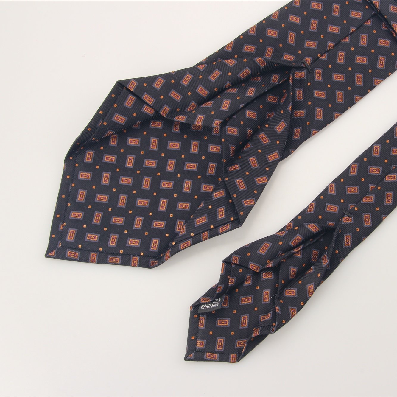 100% Nature Silk Woven Premium Luxury Man Fashion Seven 7 Fold Silk Tie