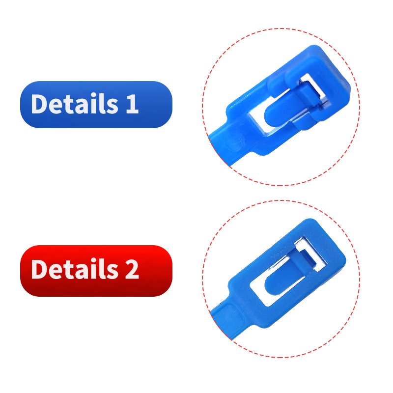 BCT002 plastic tomato crate self locking reusable fastening cable tie tie cable