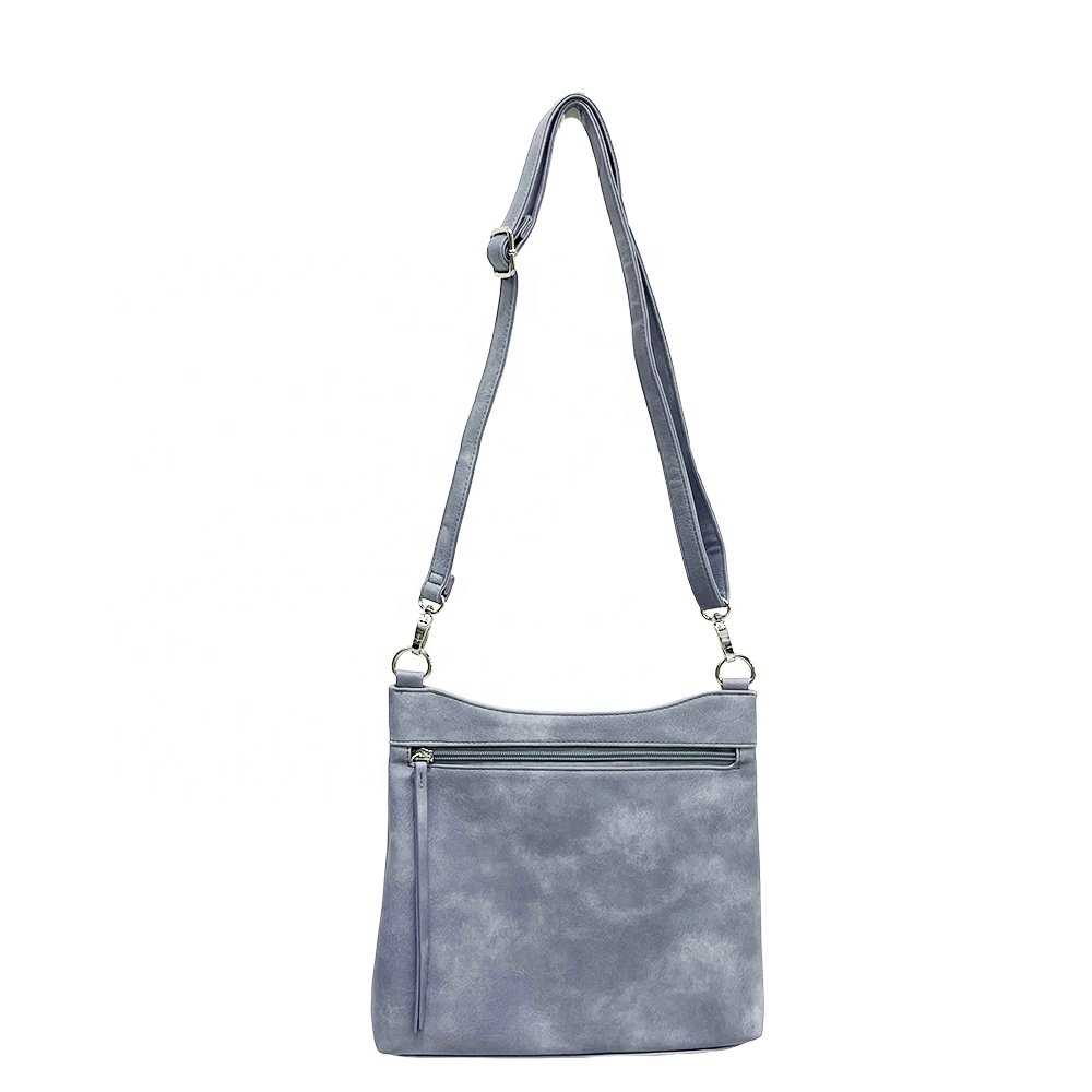 2024 New Style Fashion Design PU Leather Shoulder Bag Portable Daily Use Large Capacity Crossbody Bag For Ladies