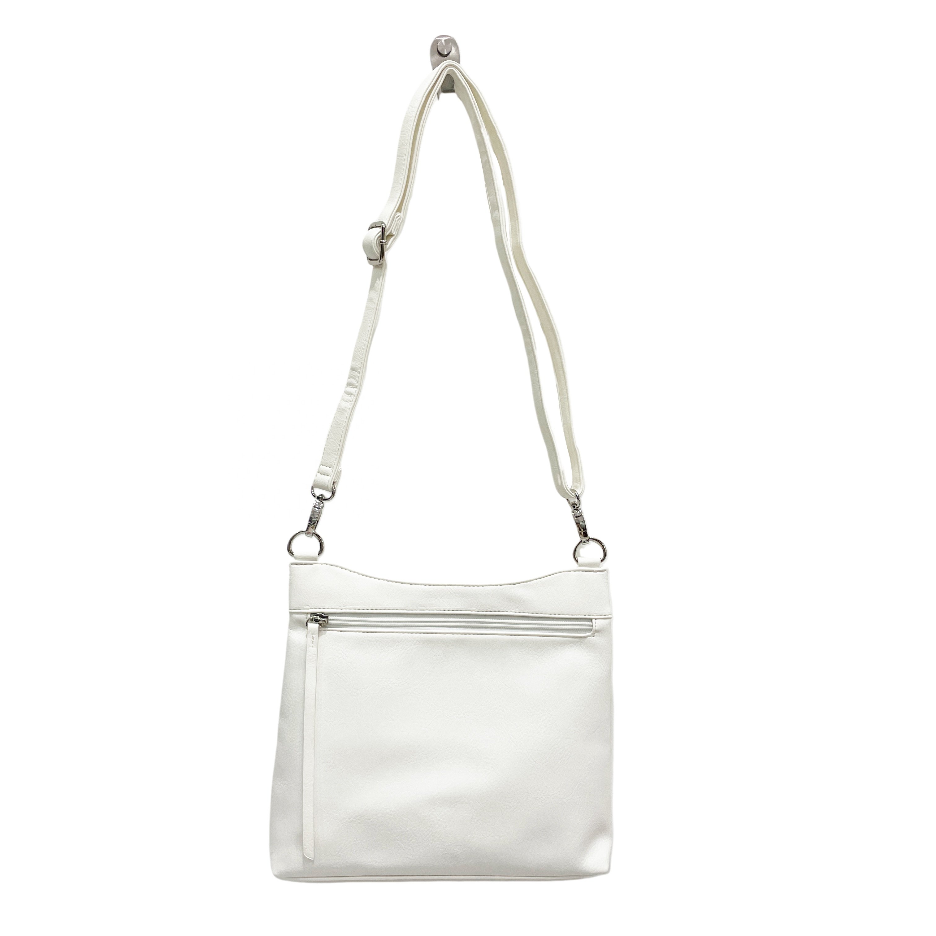 2024 New Style Fashion Design PU Leather Shoulder Bag Portable Daily Use Large Capacity Crossbody Bag For Ladies