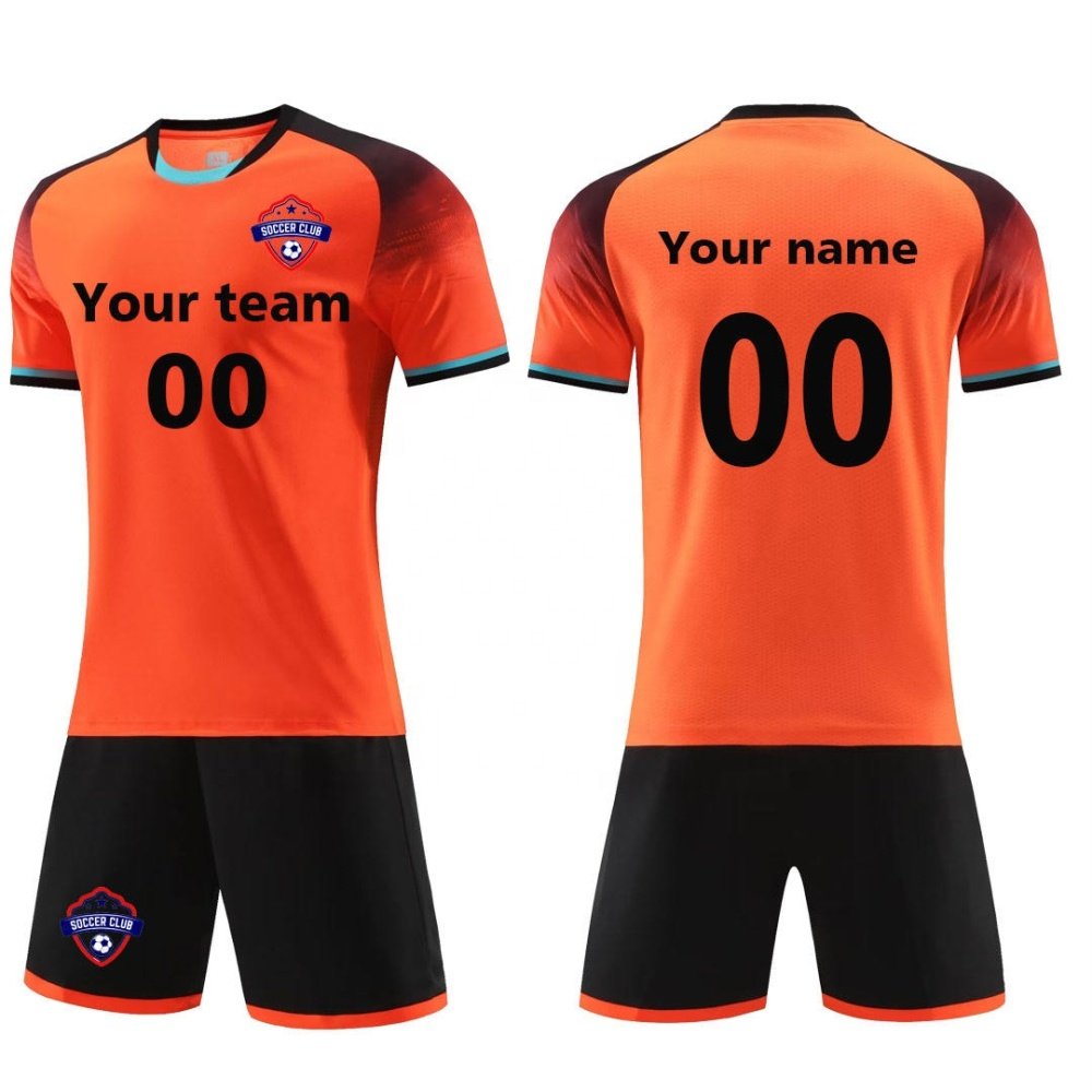 Wholesale Best Price Men Soccer Jerseys Breathable Top Trending Adult Size Solid Color Men's France Soccer Uniform For Sale