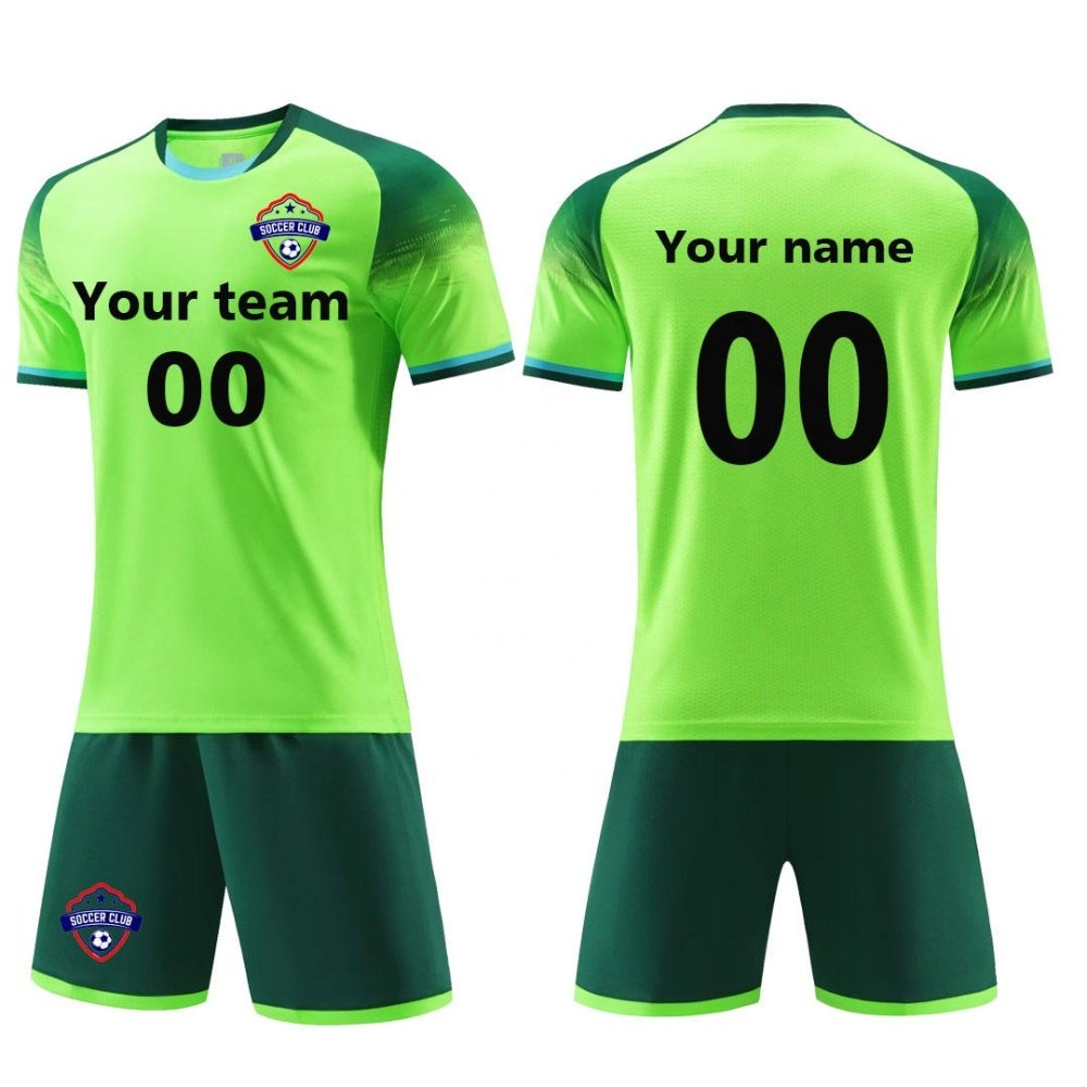 Wholesale Best Price Men Soccer Jerseys Breathable Top Trending Adult Size Solid Color Men's France Soccer Uniform For Sale