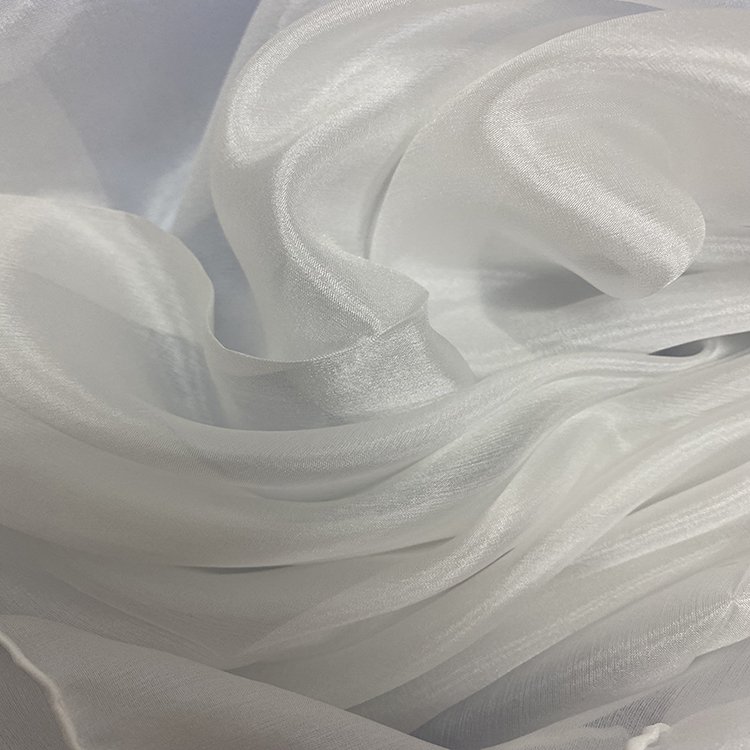 Undyed White 100% Silk Habotai 5mm Silk Scarf For DIY Dyeing