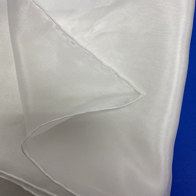 Undyed White 100% Silk Habotai 5mm Silk Scarf For DIY Dyeing