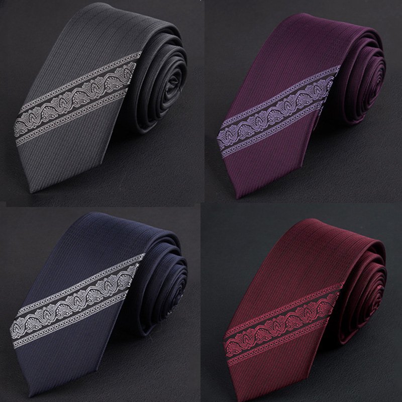 1200 Needles 6cm Mens Ties New Man Fashion Dot Neckties Corbatas Gravata Jacquard Slim Tie Business Green Tie for Men