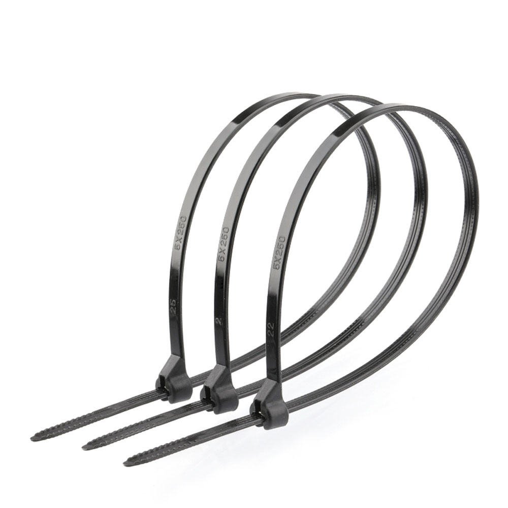 Self Locking Nylon Cable Ties 5X200mm Reusable Nylon Cable Tie 8 Inch Releasable Plastic Zip Ties