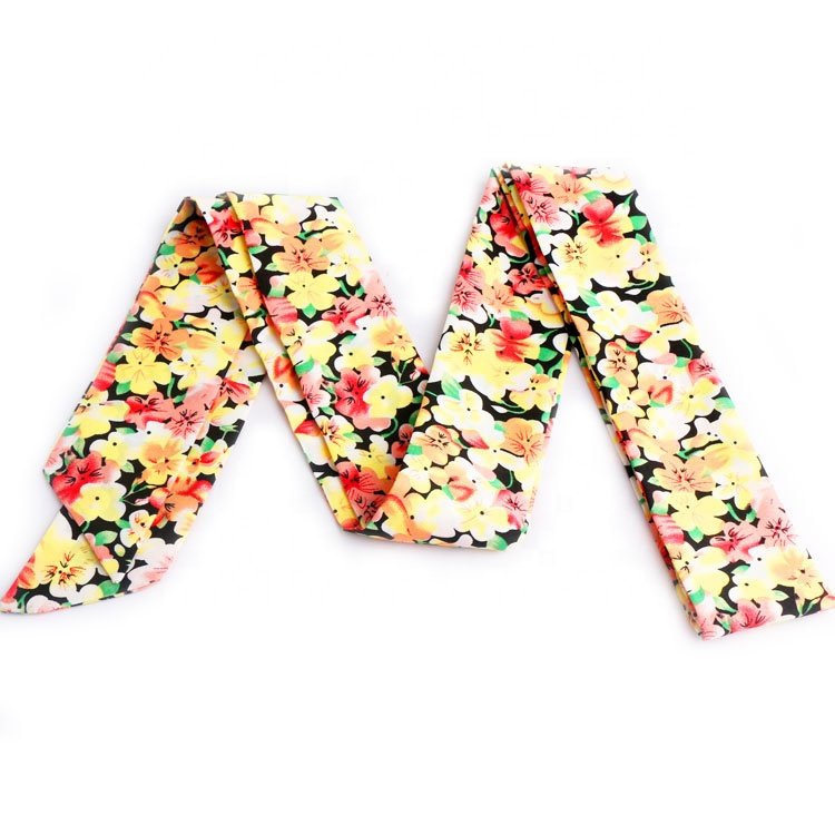 Fashion simple silk scarf tie belt waistband women's decorative accessories belt