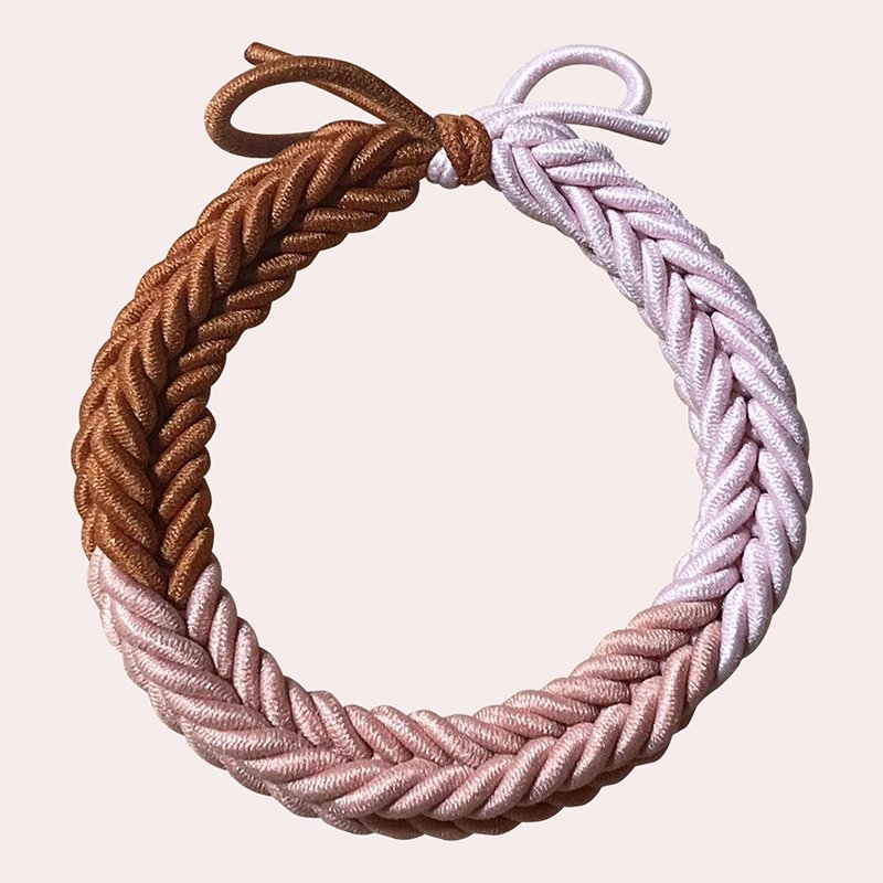 Customizable Popular Braided Festival Hair Band Set Boho Elastic Colorful Hair Tie Friendship Hair Accessories