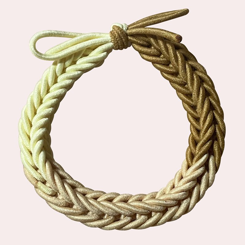 Customizable Popular Braided Festival Hair Band Set Boho Elastic Colorful Hair Tie Friendship Hair Accessories