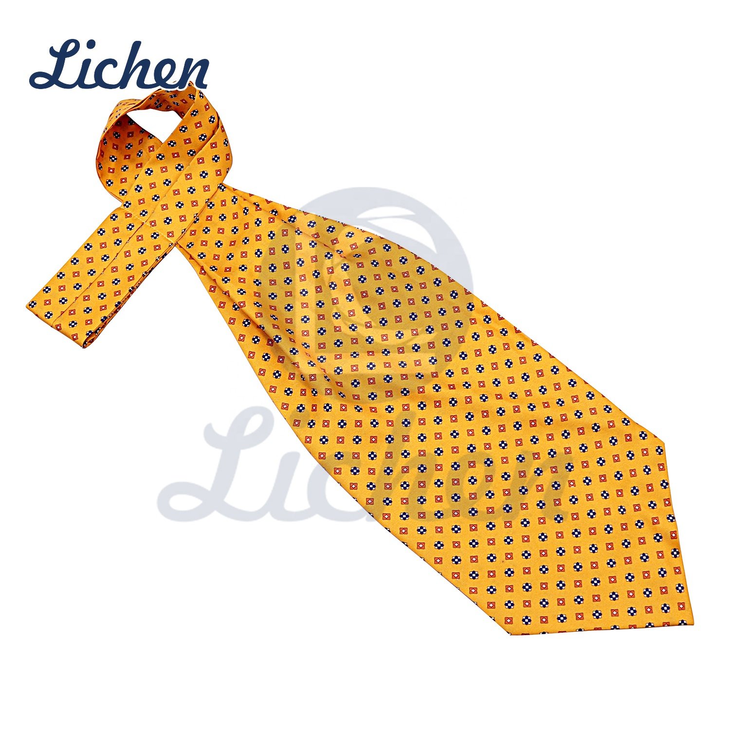Professional Custom Design 4 Pieces Silk Printed Mens Neck Ties With Double Side Printed Men Classic Scarf