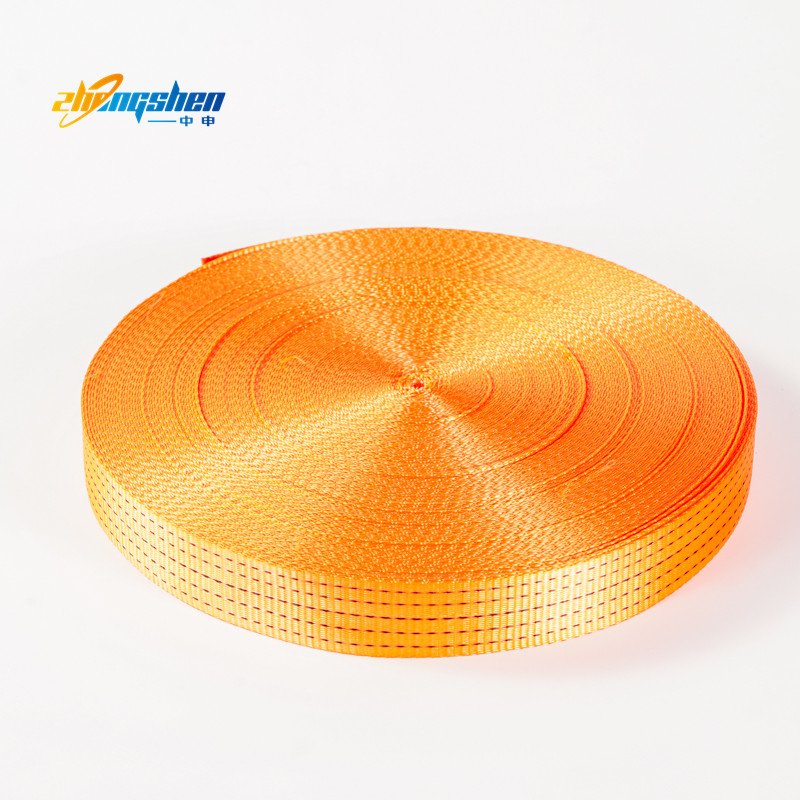 High quality 100% polyester 25 mm 38 mm 50 mm 75 mm width webbing for ratchet strap with best price