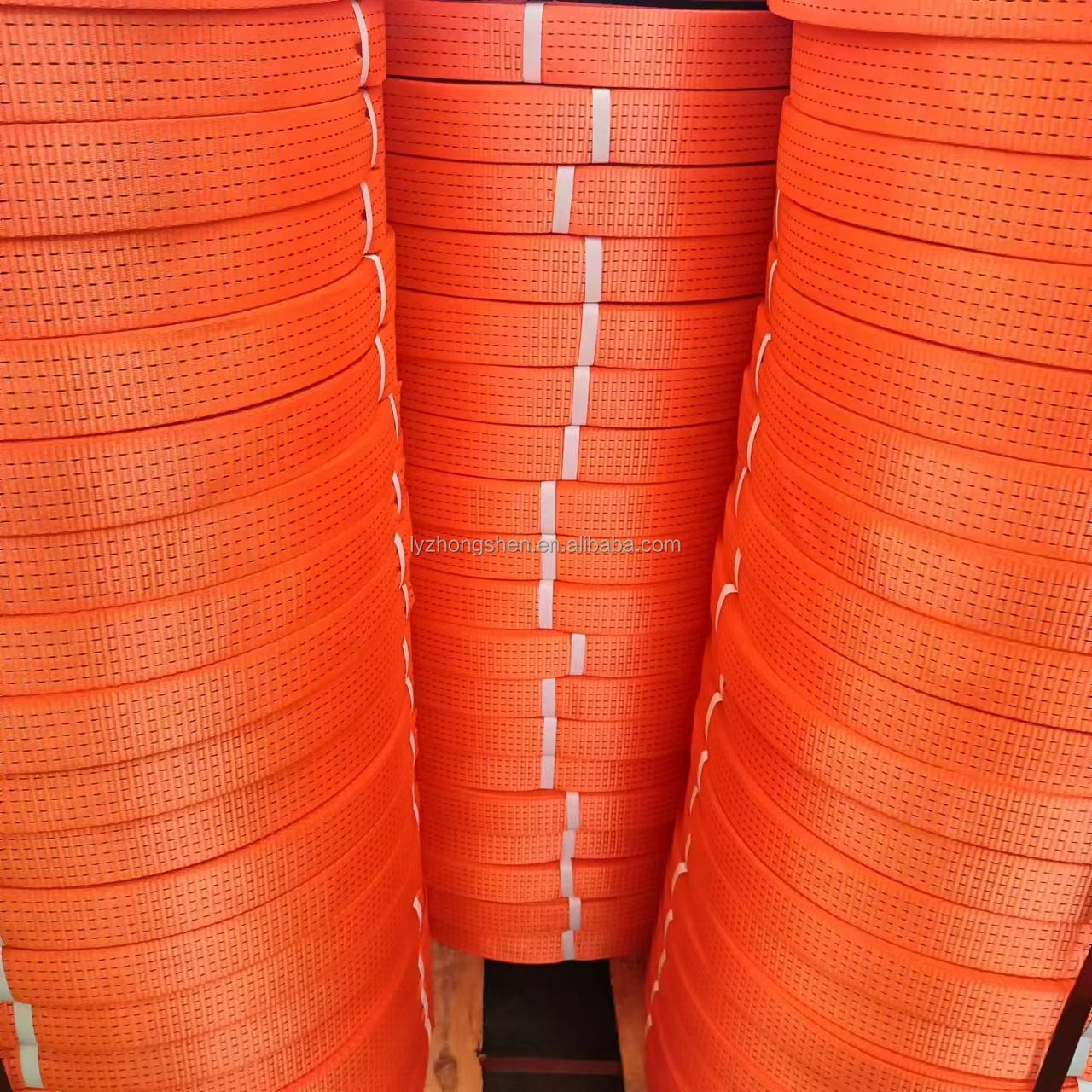High quality 100% polyester 25 mm 38 mm 50 mm 75 mm width webbing for ratchet strap with best price