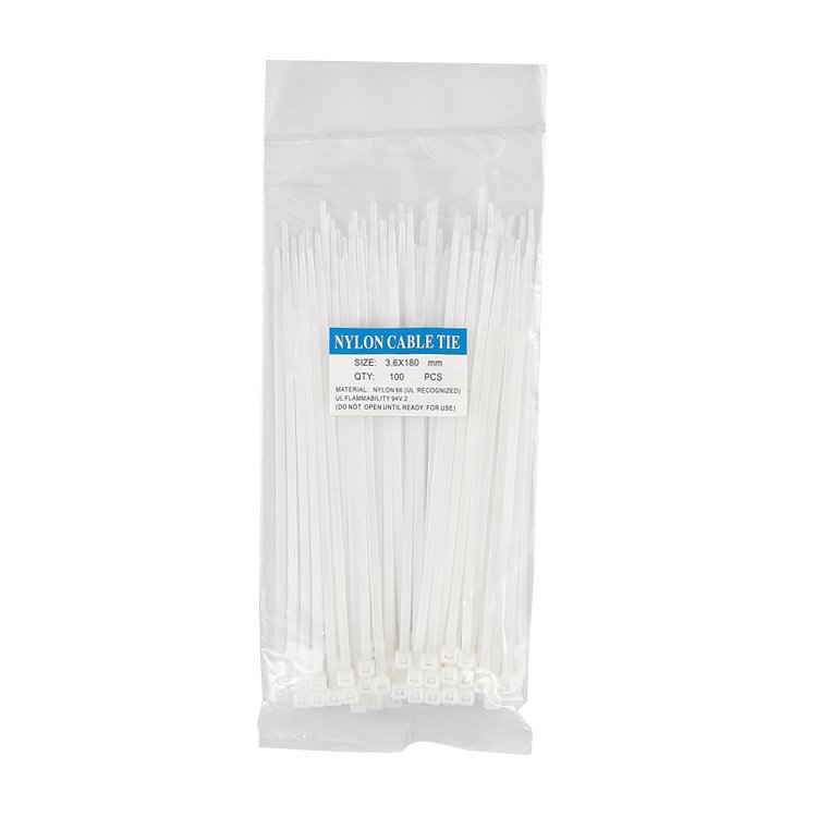 Zip Ties Reusable Cable Ties Self Locking Nylon Cable Ties, Plastic Tie Straps, 2.5x100 Mm Plastic Wire Tie