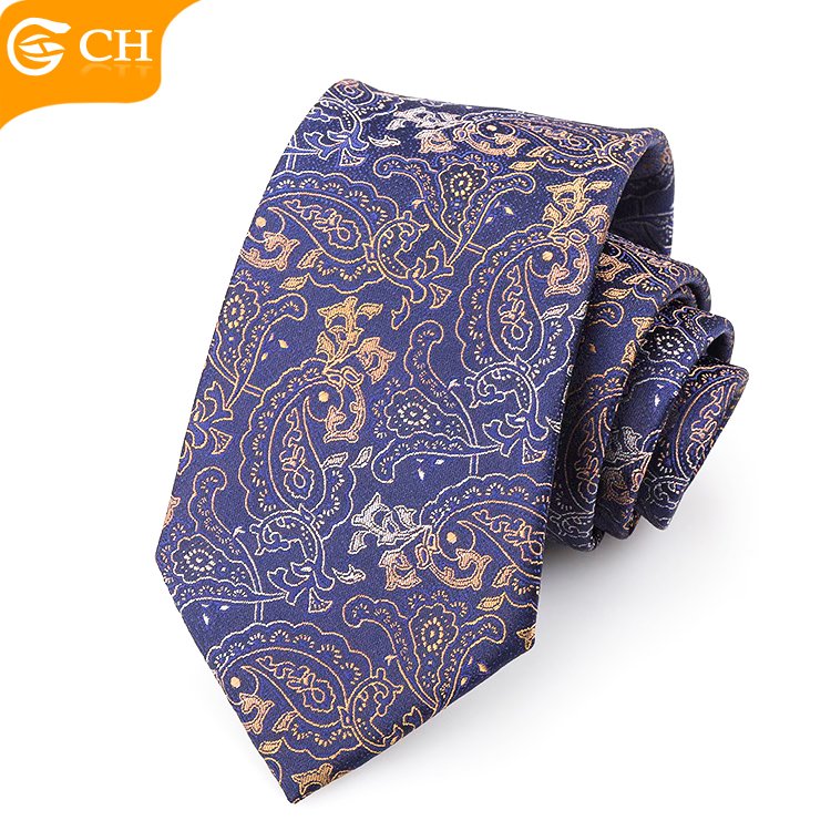 OEM Manufacturers Fashion Brand Designer Neckties For Men Colorful Personalized Woven Polyester Tie Tie
