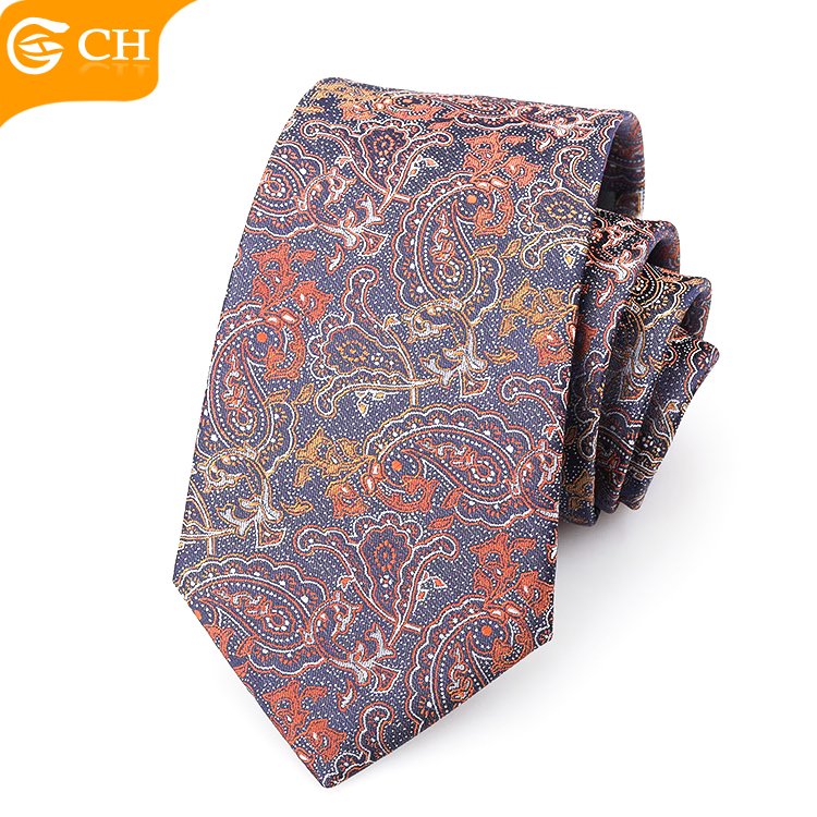 OEM Manufacturers Fashion Brand Designer Neckties For Men Colorful Personalized Woven Polyester Tie Tie