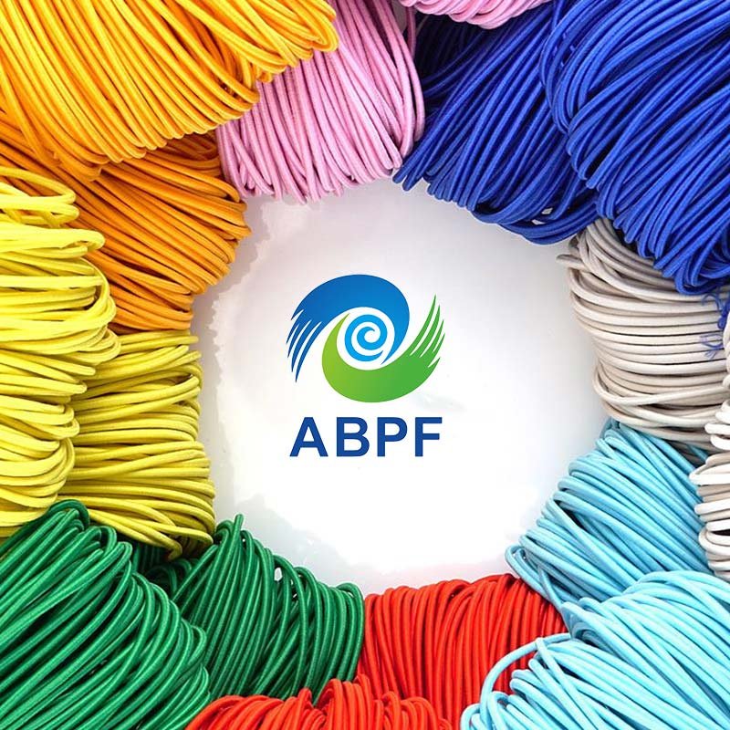 Factory wholesale 1.5mm 2mm 3mm 4mm 5mm 8mm 15mm strong stretch round braided elastic drawstring cord