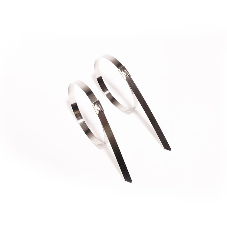 siver stainless steel 201/304 cable tie used for automotive and others
