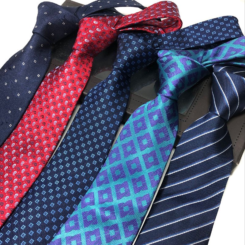 High quality 82Colors men business pure silk ties luxury ties male neckties professional neckties 8cm 100% silk men's silk tie