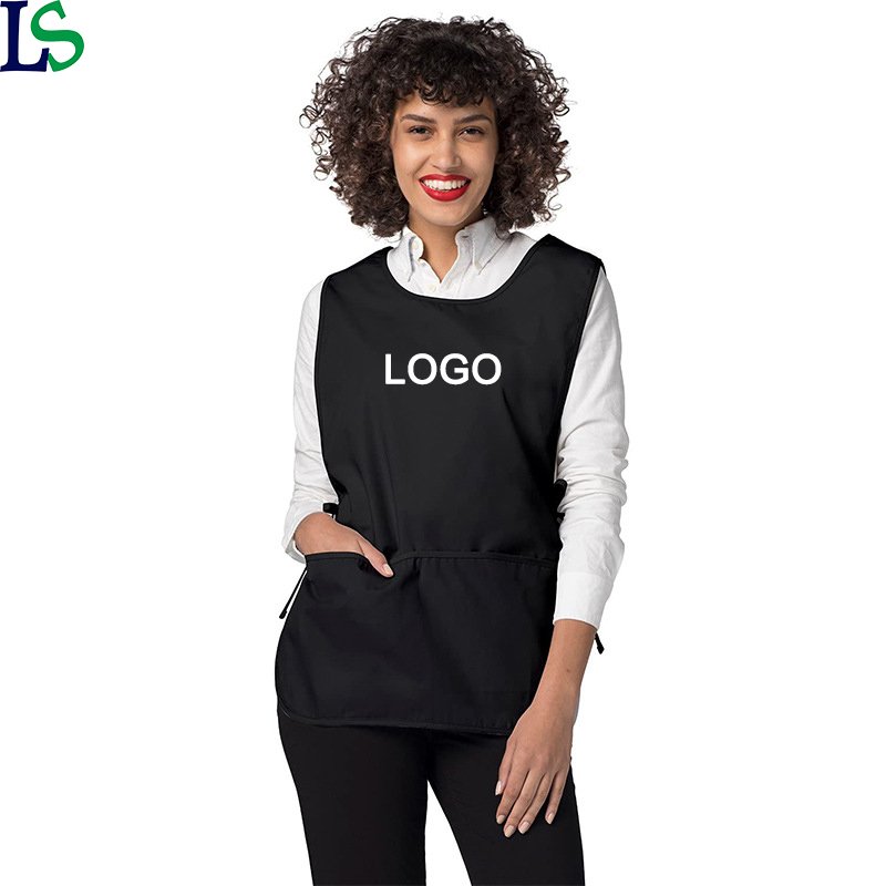 High Quality Barber Beauty Salon Hair Smock Apron Custom Logo Anti-static Work Uniform Aprons